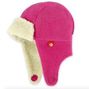 NWT ZUTANO Cozie Furry Trapper Winter Hat Baby 6M